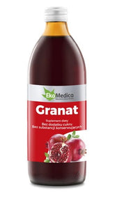 Granátové jablko šťáva EKAMEDICA 1000ml